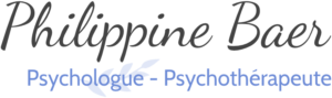 Logo Philippine Baer Psychologue - Psychothérapeute